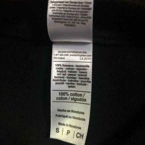 American Apparel BOSSY AS HELL Black T-Shirt Sleeve Small - Picture 4 of 5